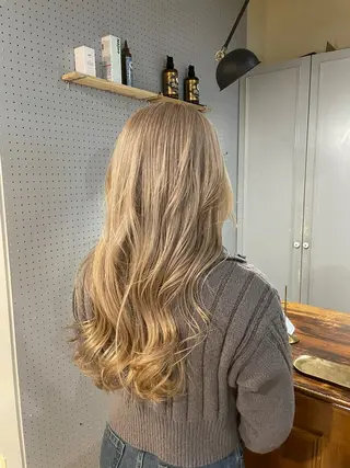 セミロング カラー 🤩噂のMr.髪ポジ ティブ®️yu🤩のヘアスタイル