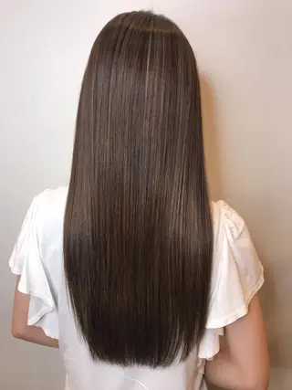 ロング カラー シールエクステ⭐️ オオミタクヤのヘアスタイル