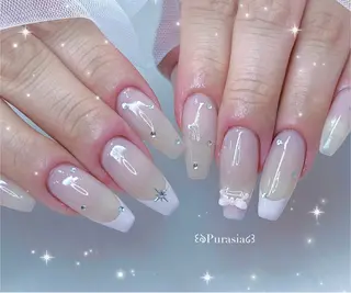 ネイル Purasia✿高橋 マグ/ワンホン/地雷のネイルデザイン