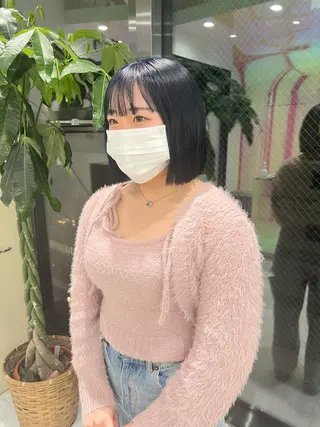 ショート カラー パーマ ヘアアレンジ メンズ キッズ ネイル マツエク・マツパ アイブロウ KANAMI 🌏のヘアスタイル