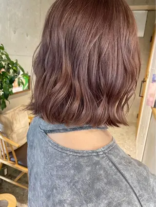 ミディアム 🩰✨ワンカラー nanako✨🩰のヘアスタイル