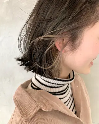 カラー 八事 yukii 橋本 心🫧のヘアスタイル