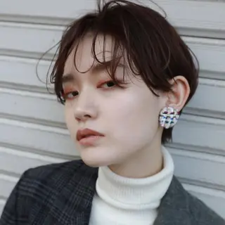 ショート パーマ Ravo 西村 優花のヘアスタイル