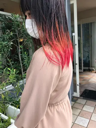 カラー 齋藤 佳以のヘアスタイル