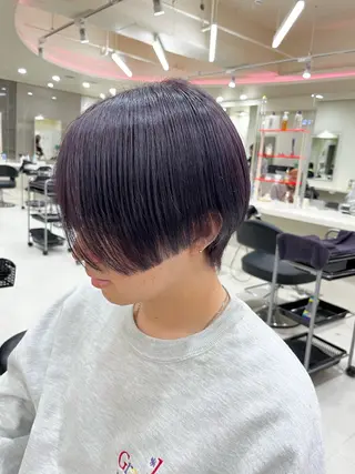 ミディアム カラー メンズ 💟RINNA 艶カラー💟のヘアスタイル