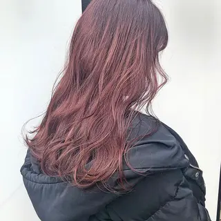 ミディアム カラー パーマ ヘアアレンジ メンズ ネイル マツエク・マツパ 天神レイヤーカット No.1💖マユカのヘアスタイル