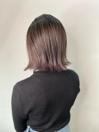 ショート カラー レイヤーカット 赤み消し　店長/大和のヘアスタイル