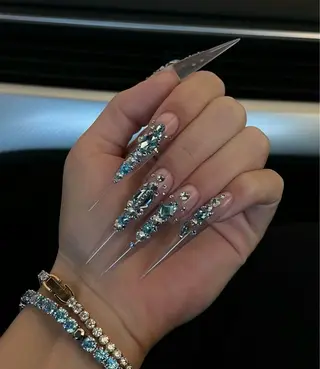 ネイル M🌷nail 長さだし専門店のネイルデザイン