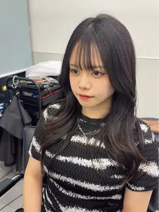 ロング 韓国ヘア🇰🇷 スズキのヘアスタイル