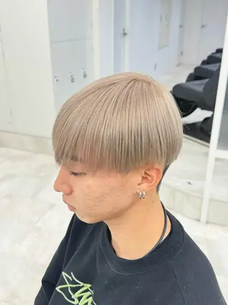 カラー メンズ 🎨古着✖️ ハイトーンYui🎨のヘアスタイル