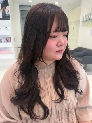 ロング 明日空きあり🩷 layer🎀透明感のヘアスタイル