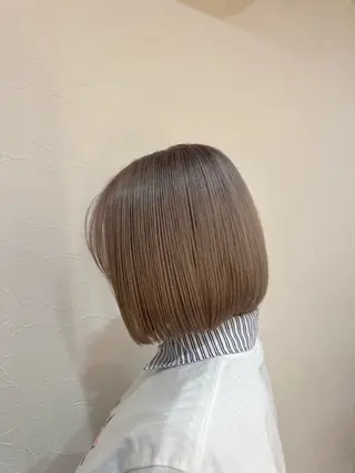 ミディアム カラー ヘアアレンジ 佐々木  まゆかのヘアスタイル