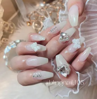 ネイル 24時まで❤︎韓国、 ワンホンネイルのネイルデザイン