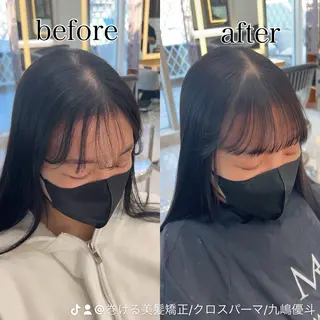 ナチュラルウルフ 九嶋優斗のヘアスタイル