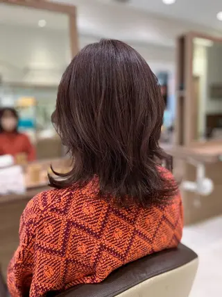 ミディアム 田代 祐太のヘアスタイル