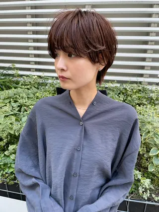 ショート moro 丁寧なカウンセリングのヘアスタイル