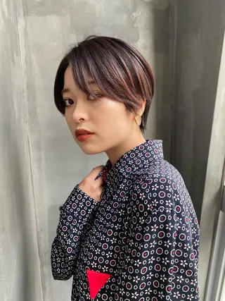 ショート 七尾 彰観のヘアスタイル