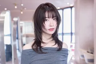 ミディアム ミディアムレイヤー/ 髪質改善/堅亘のヘアスタイル