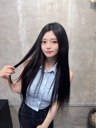 ロング プルエクステ リエコー　Ryoyaのヘアスタイル