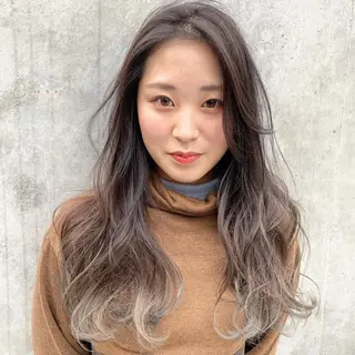 ロング カラー 💛カラー大人気💛 c i a t eのヘアスタイル