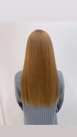 ロング カラー ヘアアレンジ 具志堅 良のヘアスタイル