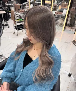 ロング 笠間 啓聖のヘアスタイル