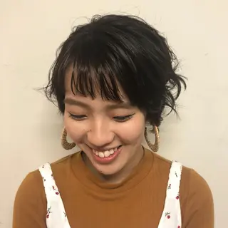 ショート カラー AOI🕊️横浜 メンズ/レイヤーのヘアスタイル