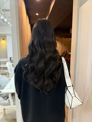 ロング カラー Ria🌙*ﾟ 艶カラーのヘアスタイル