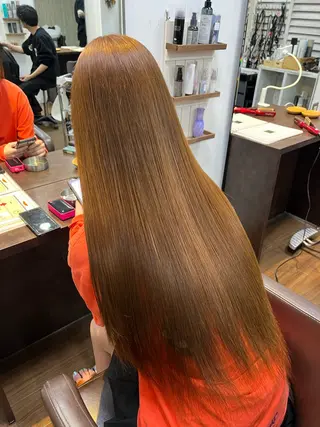 ロング エクステ・髪質改善・ ブリーチ・吉田大介のヘアスタイル
