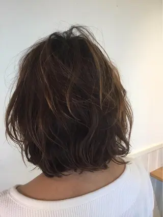 ミディアム 髪質改善/縮毛矯正 /美髪🩵イケダのヘアスタイル