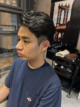 ショート パーマ メンズ 似合う髪型見つけます AYAKAのヘアスタイル
