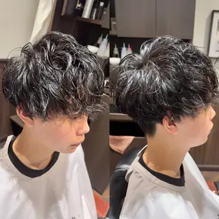 ミディアム LAVIE barberのヘアスタイル