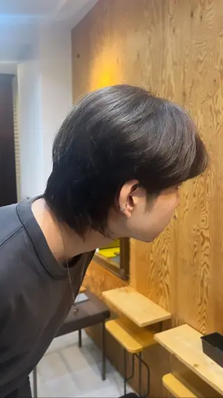 ショート カラー メンズ moe .のヘアスタイル