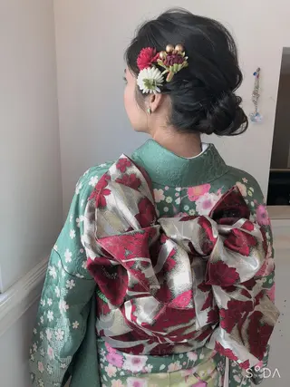 ヘアアレンジ ヘアセット着付け目黒 駅すぐ　松永香代子のその他イメージ