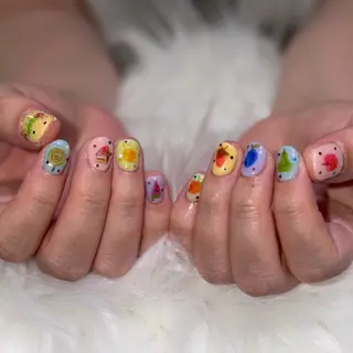 ネイル moi. MANAMIᵕ̈のネイルデザイン