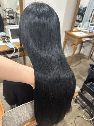 ロング 藤井 佑真のヘアスタイル