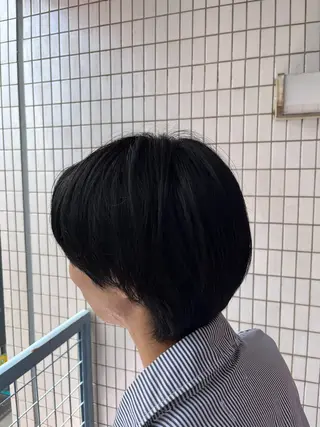 ショート カラー 永井 脩弥のヘアスタイル