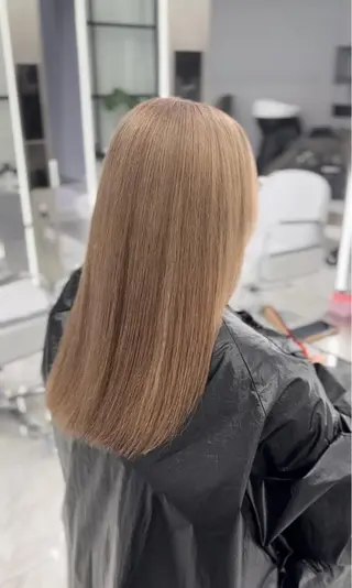 ロング カラー 新宿ブリーチ カラー美容師YUGOのヘアスタイル