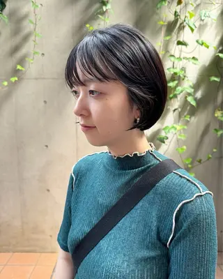 ショート ボブ/ショート 吉田竣のヘアスタイル