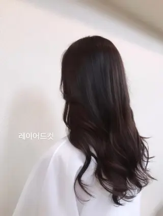 ロング もりたみかこ 美容師お休み中のヘアスタイル