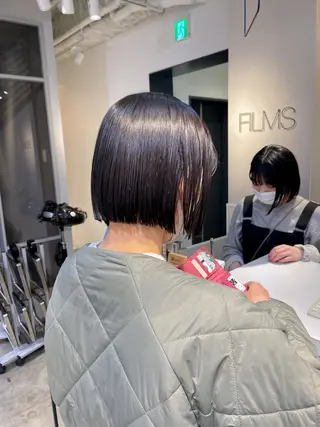ショート メンズ清潔感のプロ 💈メンズパーマ藤田のヘアスタイル