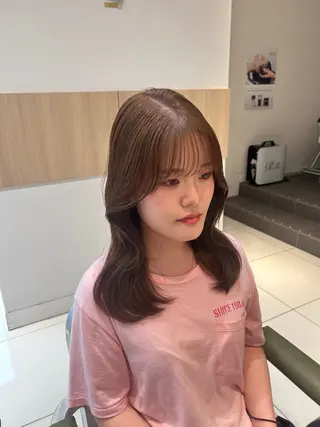 カラー ダブルカラー 🩷Rio🩷のヘアスタイル