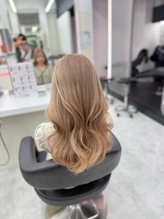 ロング カラー 🥂上品ワンホンヘア 🥂nozomiのヘアスタイル