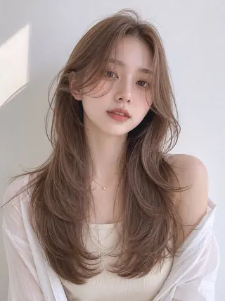 ロング レイヤー特化/メンズ 特化/大野真央のヘアスタイル
