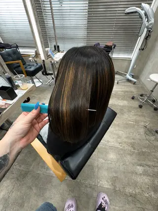 ミディアム 🫧艶髪・縮毛矯正 🫧koisoのヘアスタイル