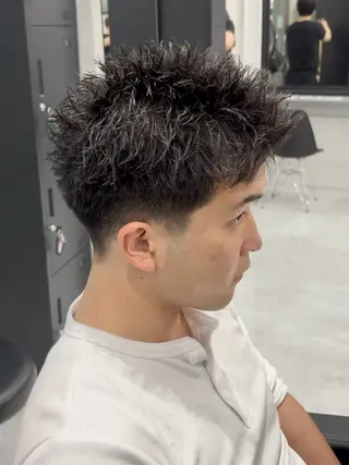 ショート ✂️メンズサロン✂️ SHINE✨浅野士稀のヘアスタイル