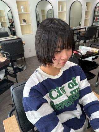 ミディアム カラー 艶髪レイヤー上田 紗也🇰🇷💗のヘアスタイル