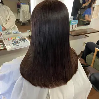 ロング カラー 💜推しインナー カラー/菊池柊真💜のヘアスタイル