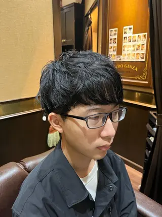 ショート メンズ 工藤 千織のヘアスタイル