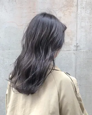 ミディアム カラー 【透明感、艶髪】西村 有司のヘアスタイル